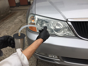 ヘッドライトの表面を保護する